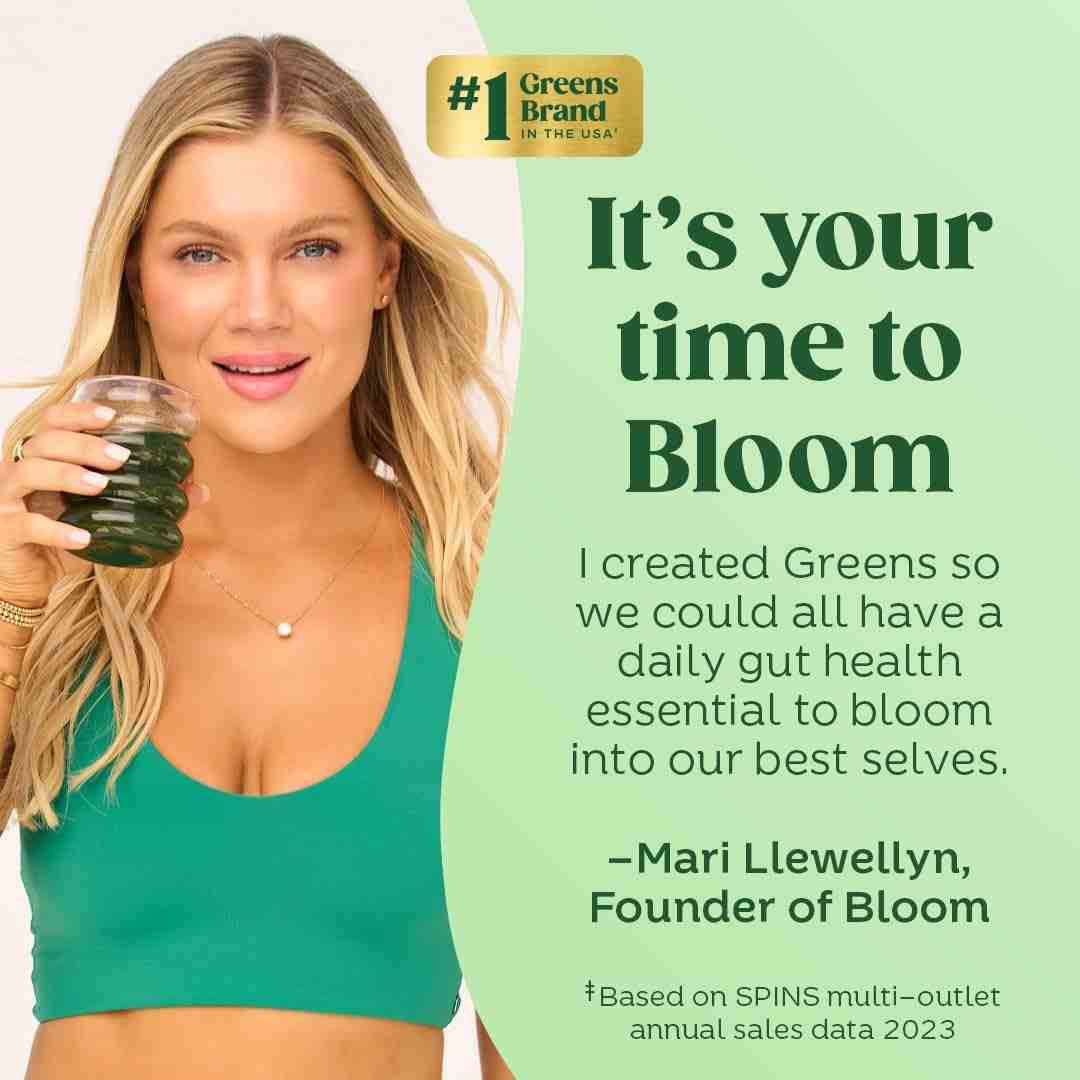 Daily Greens & Superfoods Powder for Digestion, Debloating & Energy Boost