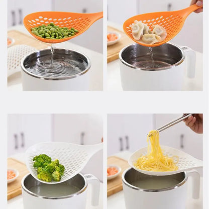 Ultra-Fast Draining Large Capacity Kitchen Colander Scoop Strainer