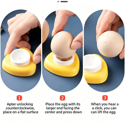 Safe Egg Piercer Tool for Perfect Boiled Eggs Without Cracking