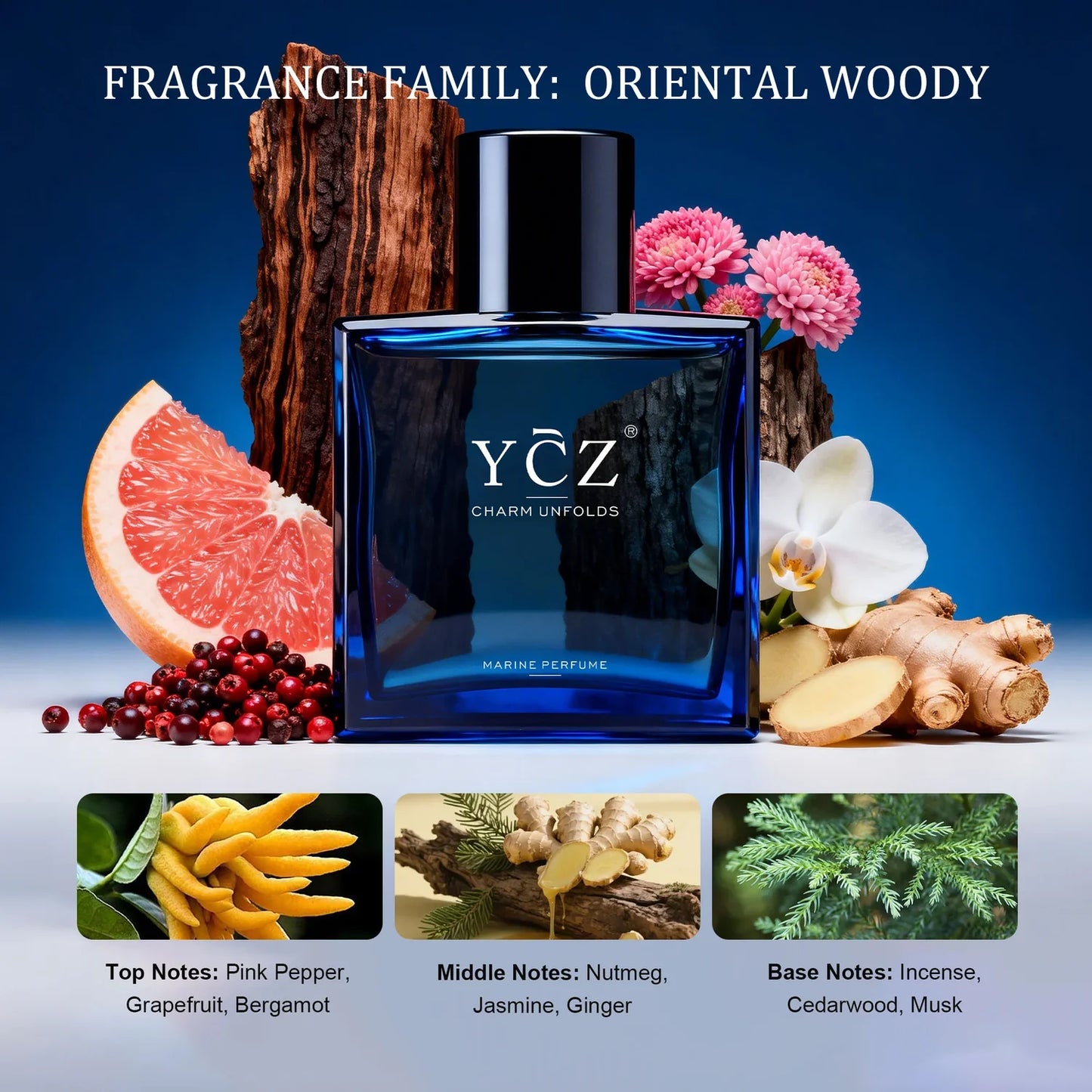 YCZ Midnight Marine Cologne