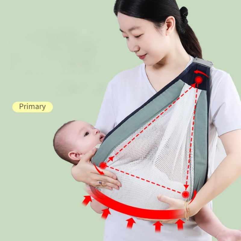 Ergonomic Breathable Baby Carrier & Hands-Free Sling