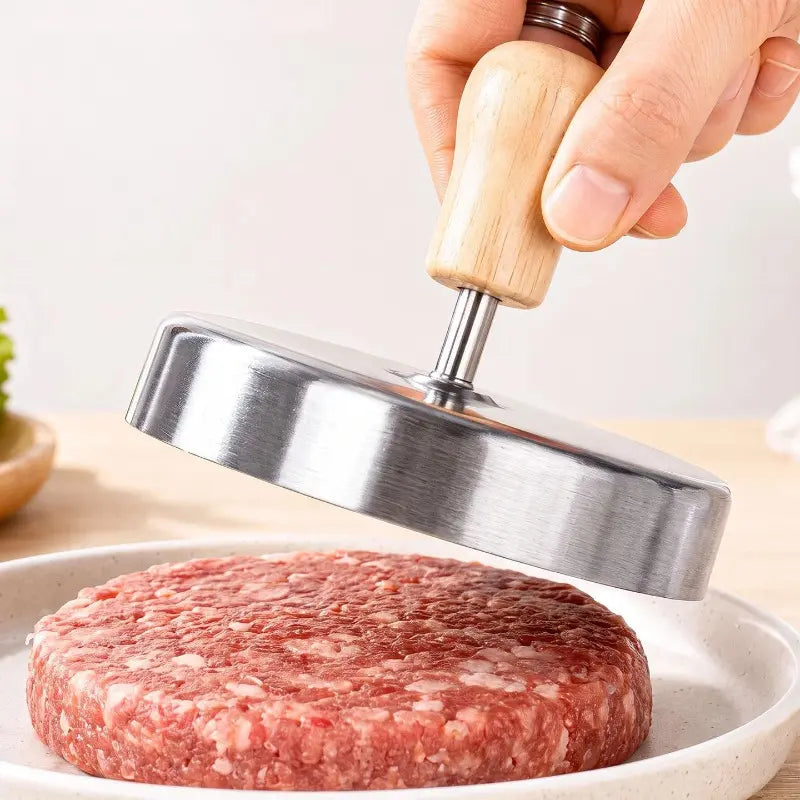 Craft Perfect Smash Burgers In Seconds With Premium Stainless Steel Press