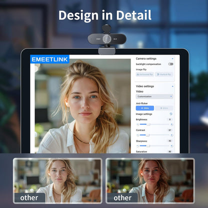 Elevate Your Professional Image With The Ultra-HD 4K AI Auto-Focus Webcam