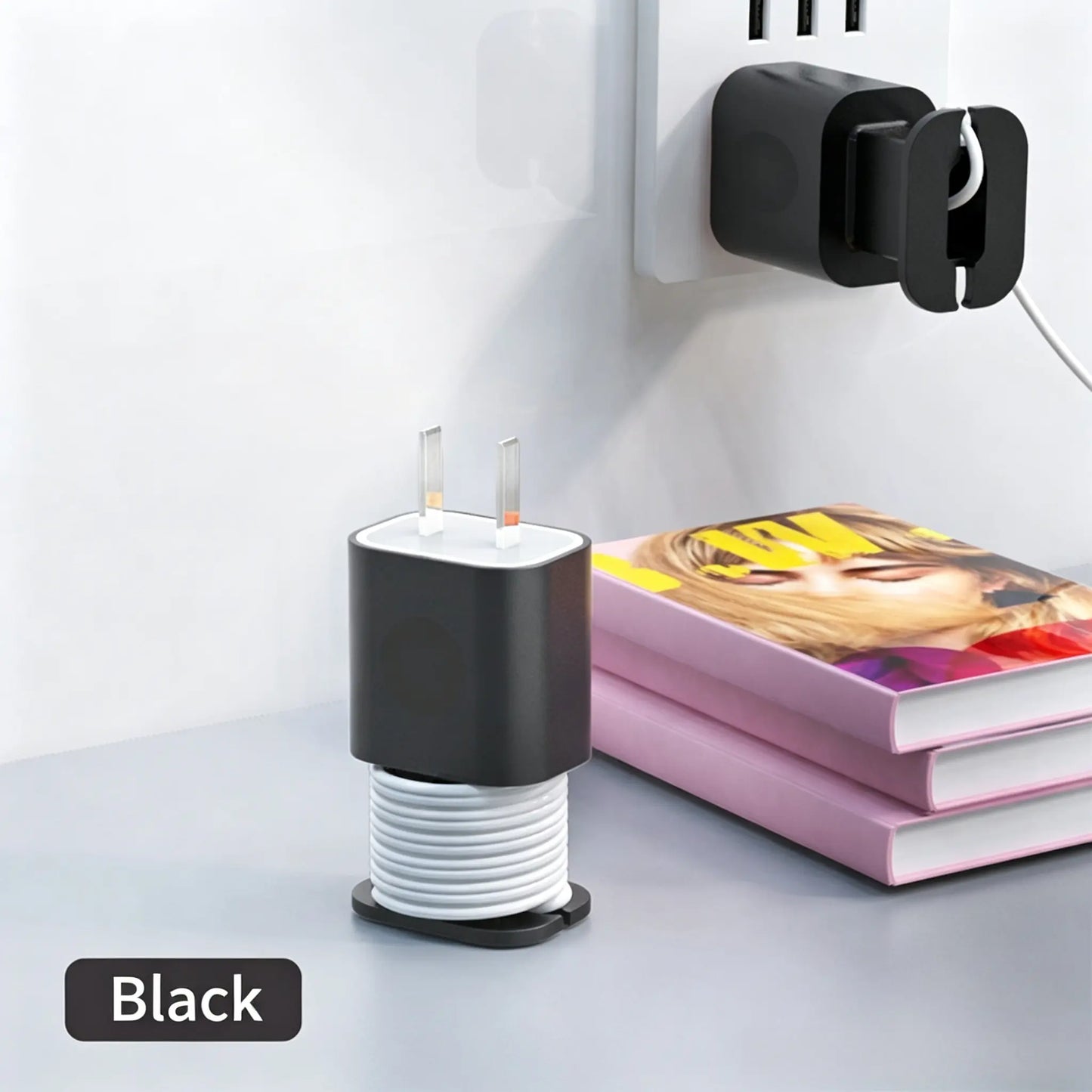 2-in-1 Silicone Charger Protector & Cord Winder