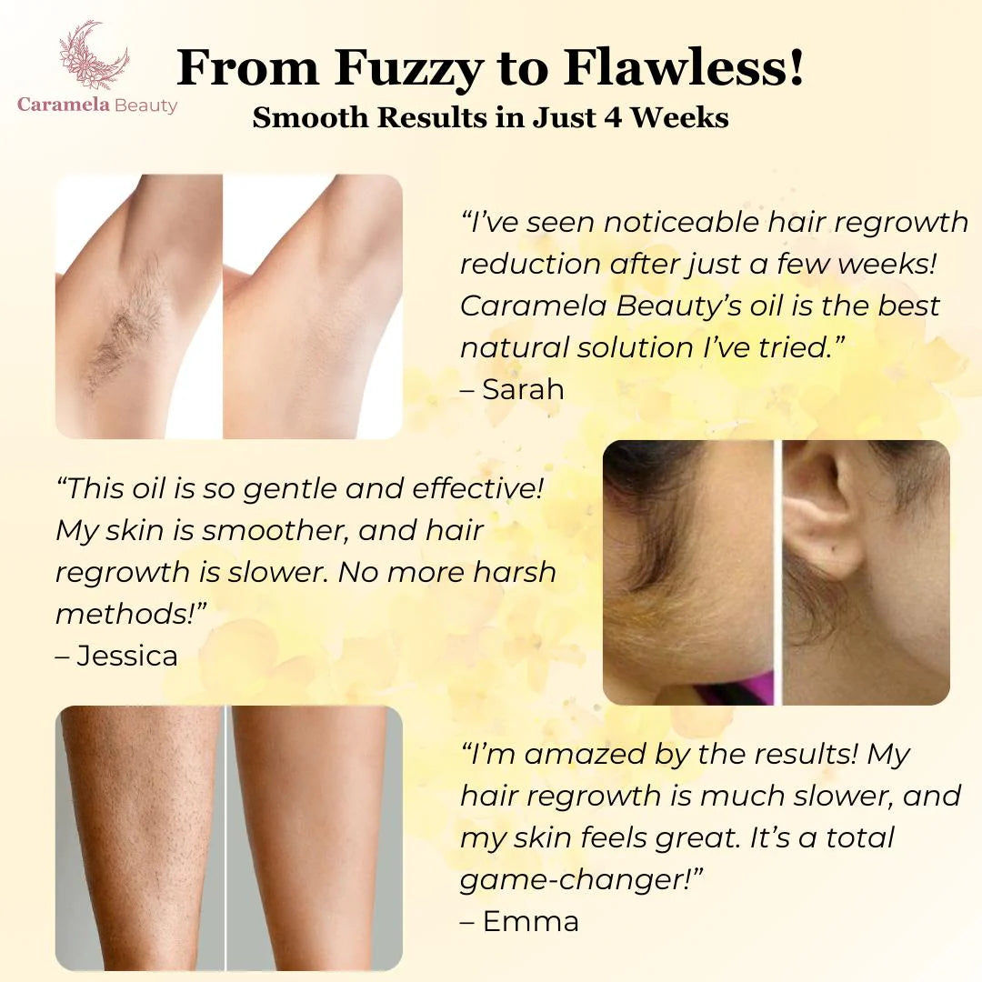 Stop Shaving Daily: Natural Hair Removal Support with Pure Cyperus Rotundus Oil