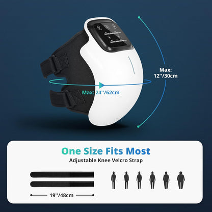 Professional Knee Therapy At Home — The Smart Heat & Vibration Massager For Instant Joint Relief. 🦵🔥