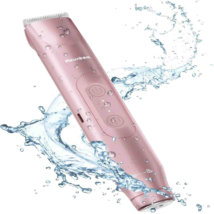 【Limited Time Buy 3 Get 1 Free】 Waterproof Bikini Trimmer for Women with Gentle Body Hair Removal