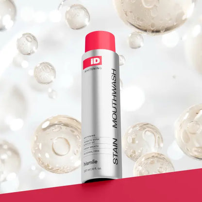 Stain-Conquering & Gunk-Targeting Whitening Mouthwash for Instant Fresh Breath