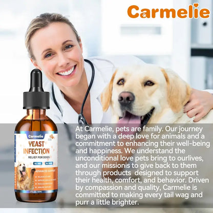 [🎁 BUY 1 GET 1 FREE] Fast-Acting Natural Yeast Infection & Itching Relief Drops for Dogs