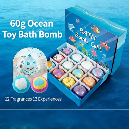 Fizzy Fun, Hidden Surprises: Premium Kids' Bath Bombs