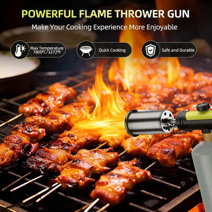Instant One-Touch Ignition Powerful Propane Torch