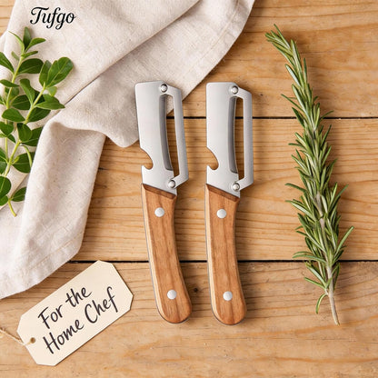 Master Every Prep: The Ultimate 2-in-1 Precision Peeler