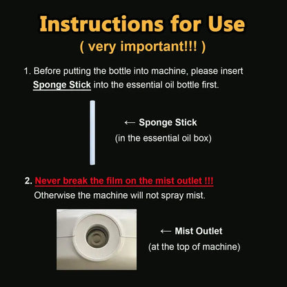 Automatic Wall-Mounted Fragrance Diffuser with Smart LED Display