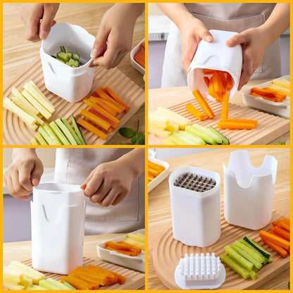 1-Press Fast French Fry & Veggie Cutter