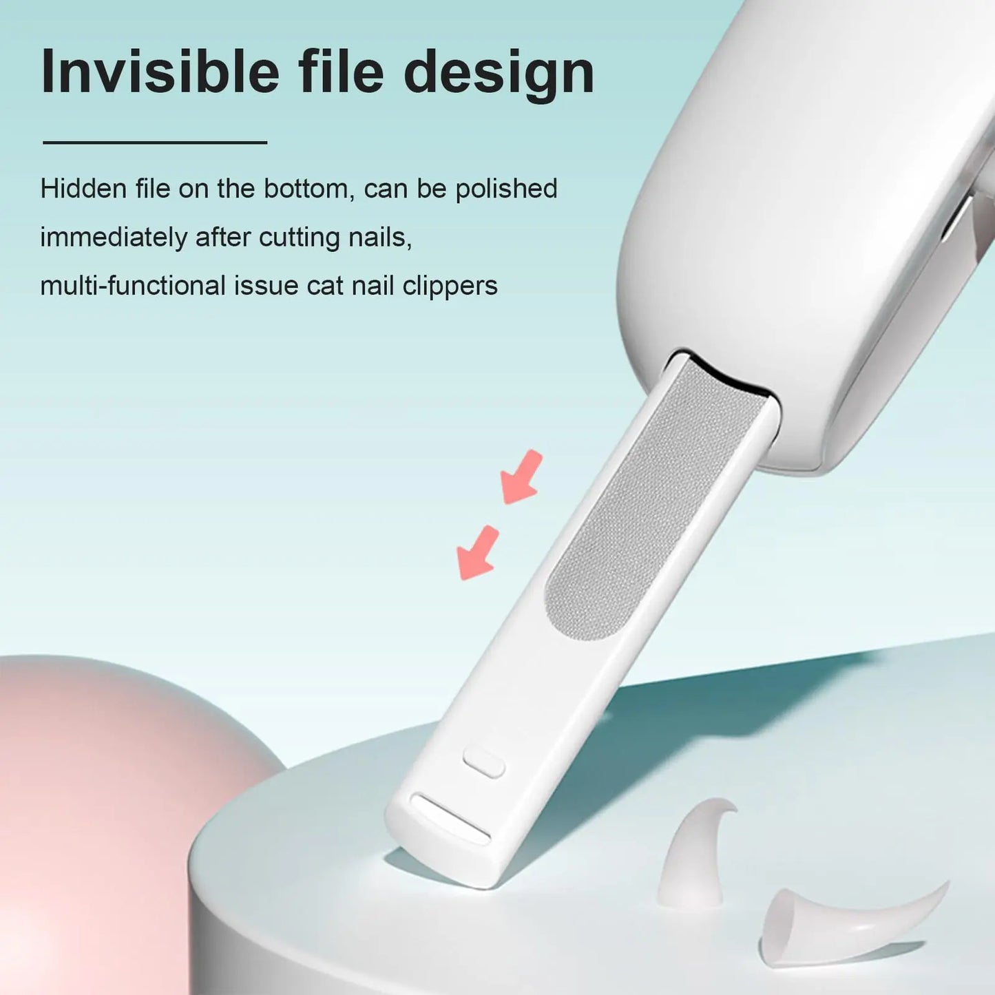 Precision Adjustable Safety Pet Nail Clipper with Anti-Splash Guard