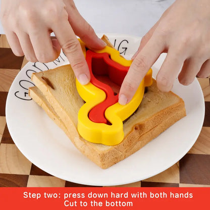 Fun Dinosaur Sandwich Cutter & Crust-Free Crustless Sealer