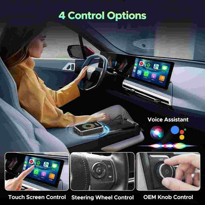 Turn Wired CarPlay Into Wireless Movie Theater Instantly