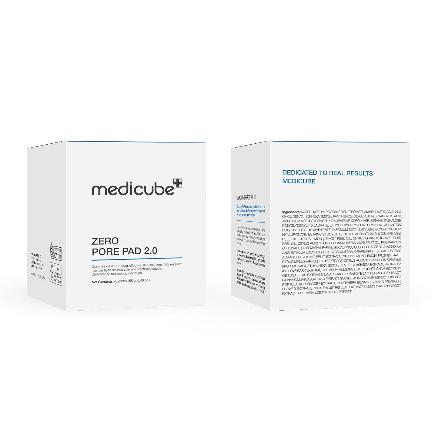 Ultra-Smoothing AHA BHA Dual-Textured Pore Tightening Toner Pads