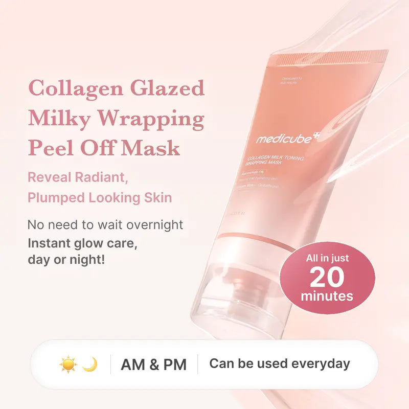 Peel-off wrapping mask