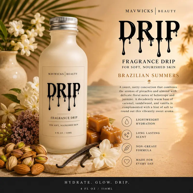 Cashmere Vanille Fragrance Drip Body Lotion for Soft Hydrated Skin | Buy 1 Get 1 Free