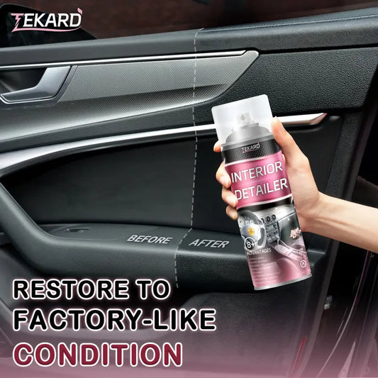 Car interior detailer aerosol