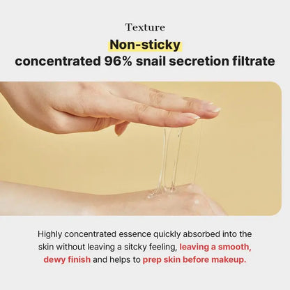 96% High-Concentration Snail Mucin Power Repairing Essence