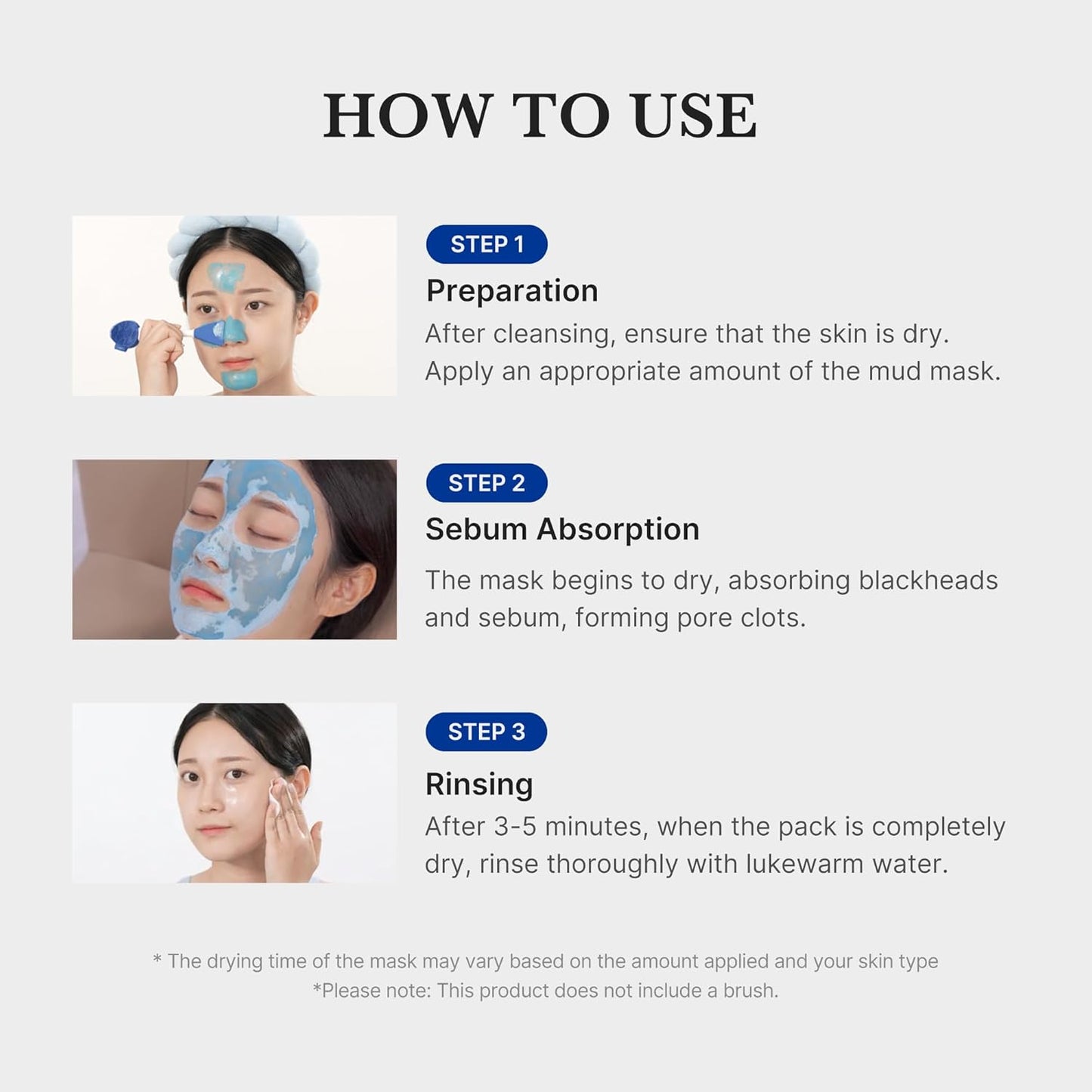 3-Minute Pore Purifying & Blackhead Clearing Mud Mask