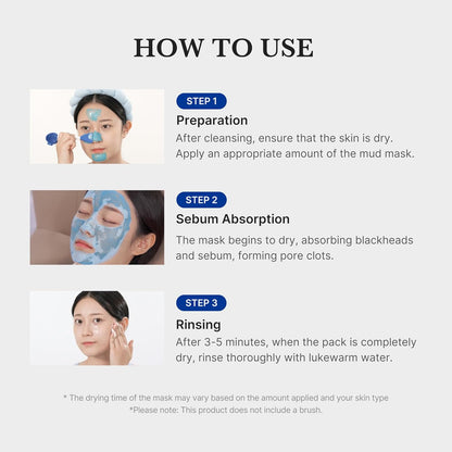 3-Minute Pore Purifying & Blackhead Clearing Mud Mask