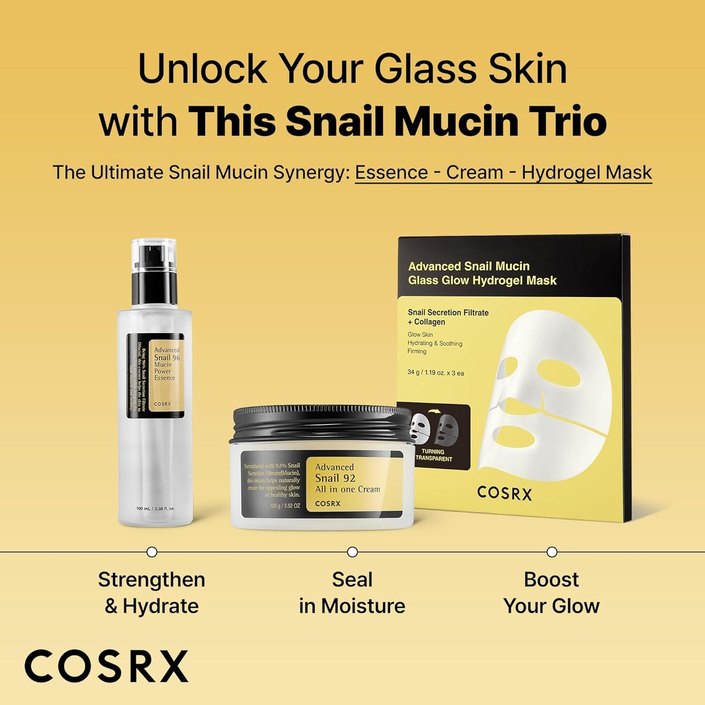 96% High-Concentration Snail Mucin Power Repairing Essence