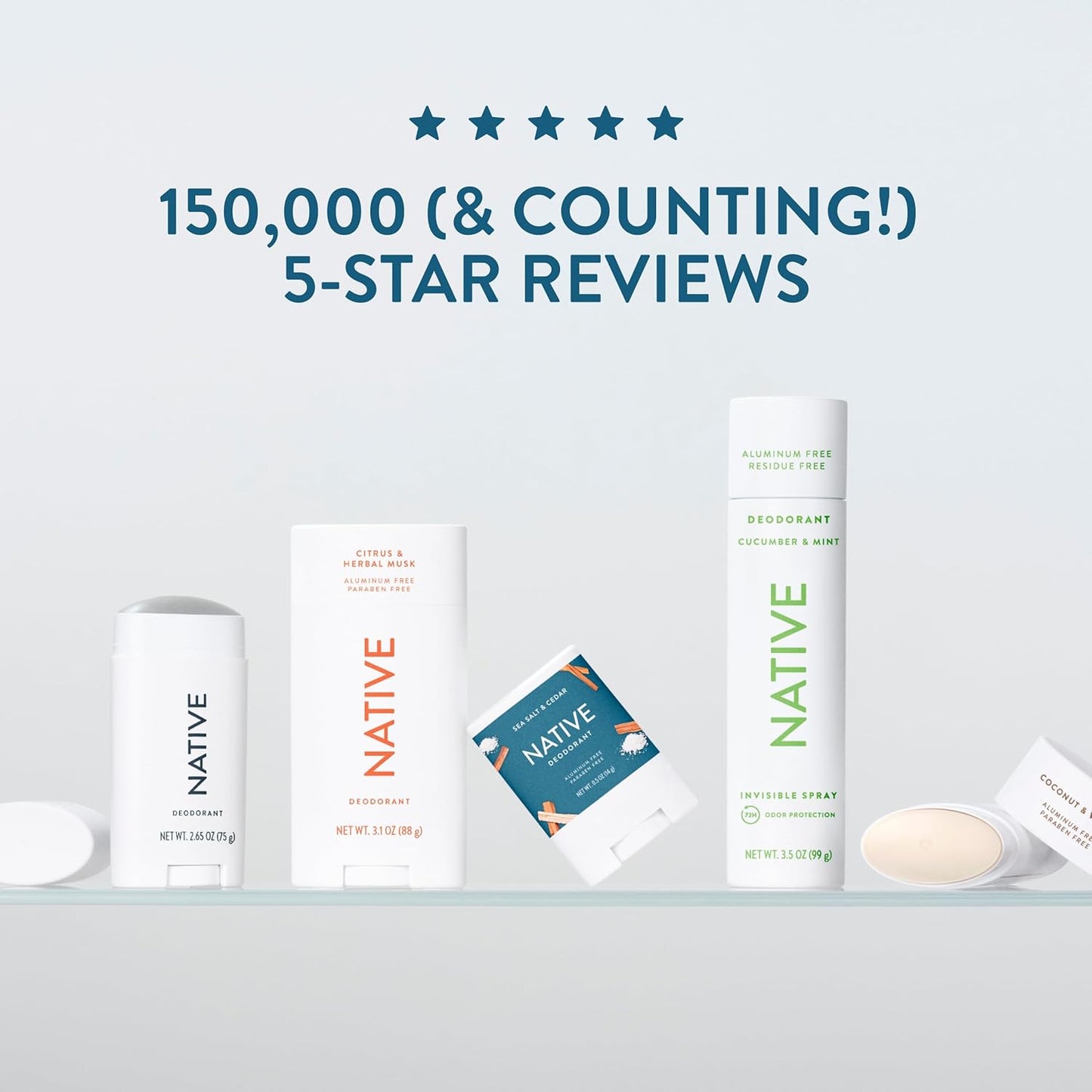 Pure Confidence: 72-Hour Aluminum-Free Natural Protection