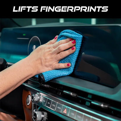 Glass cleaning and fingerprint removal