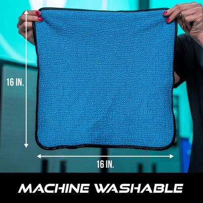 16 by 16 inch machine-washable cloth