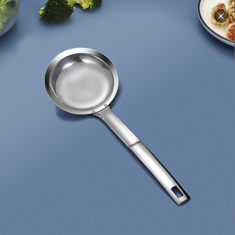 Stainless steel fine-mesh skimmer