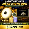 OGERY Rechargeable Camping String Light