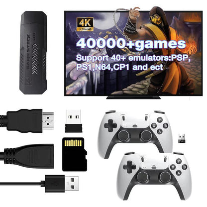 X2 Pro 4K Retro Game Stick: The Ultimate All-In-One Classic Console (40,000+ Games, No Monthly Fees)