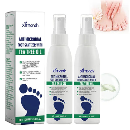 Natural Tea Tree Anti-Fungal Foot Odor Relief Spray | Buy 1 Get 1 Free