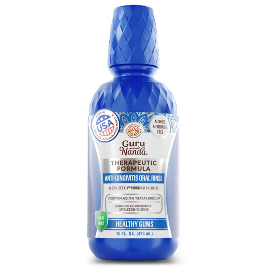 GuruNanda Anti-Gingivitis Oral Rinse | Buy 1 Get 1 Free