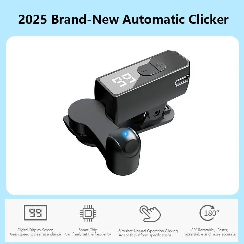 2026 Upgraded Plastic Mobile Game Auto Clicker Gaming Accessory for Gamers | Buy 1 Get 1 Free