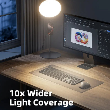 Weilisi 10.5" LED Ring Light with Stand & Phone Holder