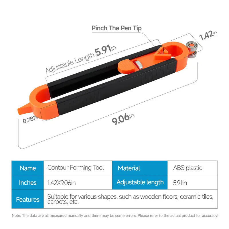 Precision Contour Gauge with Lock Feature | Buy 1 Get 1 Free