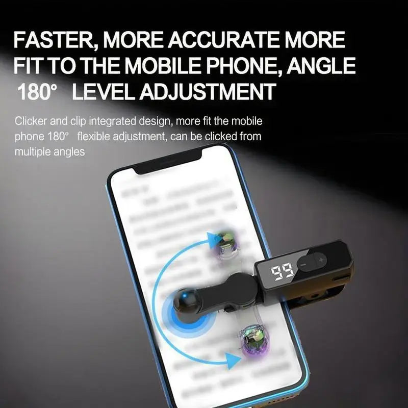 2026 Upgraded Plastic Mobile Game Auto Clicker Gaming Accessory for Gamers | Buy 1 Get 1 Free