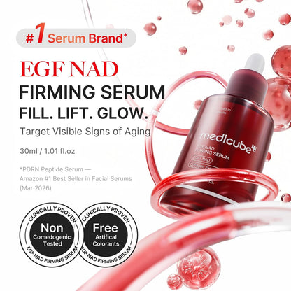 EGF NAD Firming Serum For Face & Neck Collagen Anti-Aging Lifting Essence | Buy 1 Get 1 Free