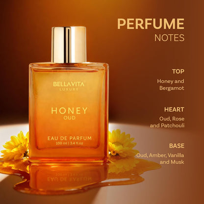 Luxury Honey Oud Eau De Parfum Long-Lasting Fragrance