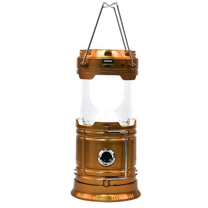 Collapsible LED Camping Lantern & Emergency Phone Charger Power Bank