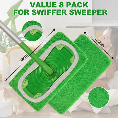 Reusable Microfiber Mop Pads For Swiffer Sweeper | Buy 1 Get 1 Free