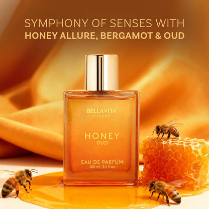 Luxury Honey Oud Eau De Parfum Long-Lasting Fragrance