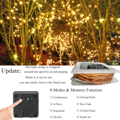 Flacchi 1-Pack Solar Outdoor String Lights | Buy 1 Get 1 Free