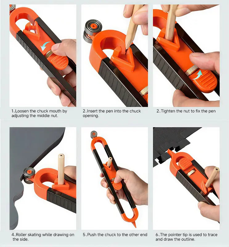 Precision Contour Gauge with Lock Feature | Buy 1 Get 1 Free