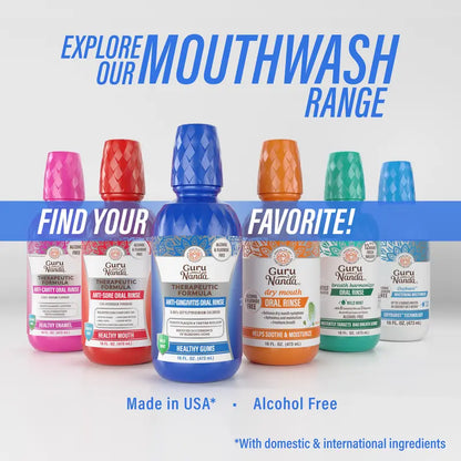 GuruNanda Anti-Gingivitis Oral Rinse | Buy 1 Get 1 Free