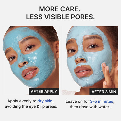 Zero Pore Blackhead Mud Mask AHA BHA PHA Clay Facial Cleanser